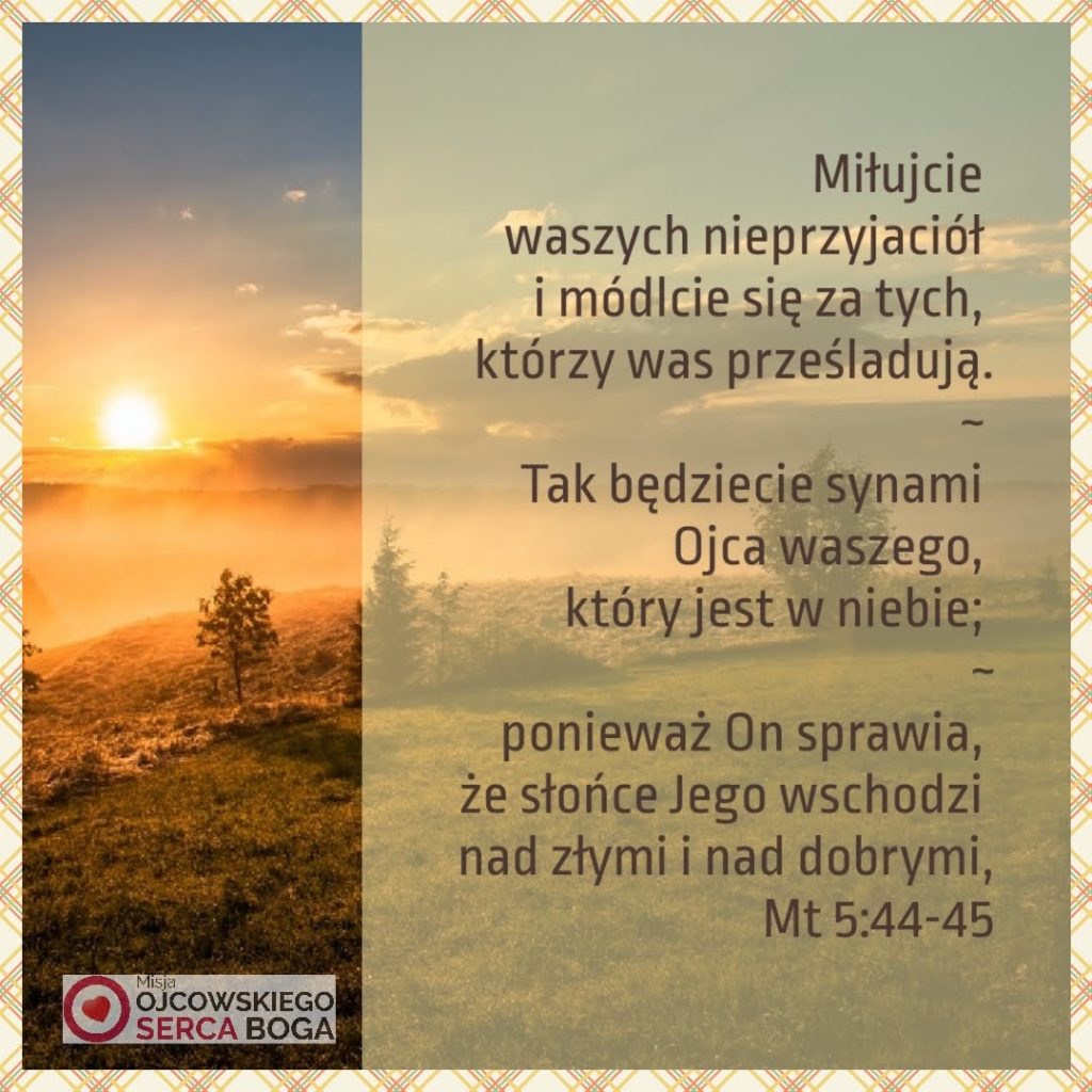 Blog: Bądźcie jak wasz Ojciec