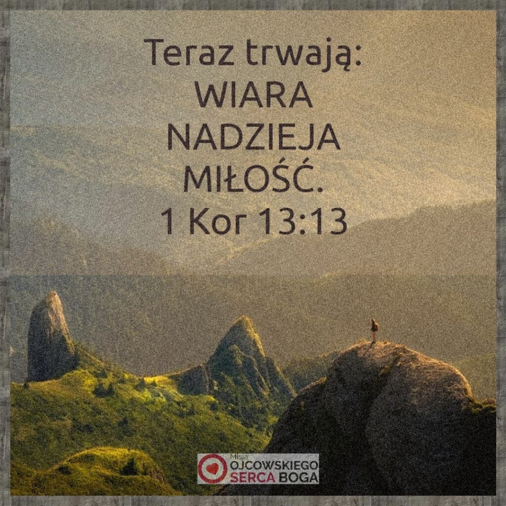 Blog: Wiara, nadzieja i miłość